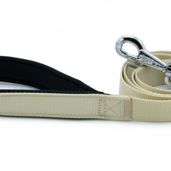 Doggie Dokuma Köpek Gezdirme Kayışı M 2.5x120cm Haki - Resim 3