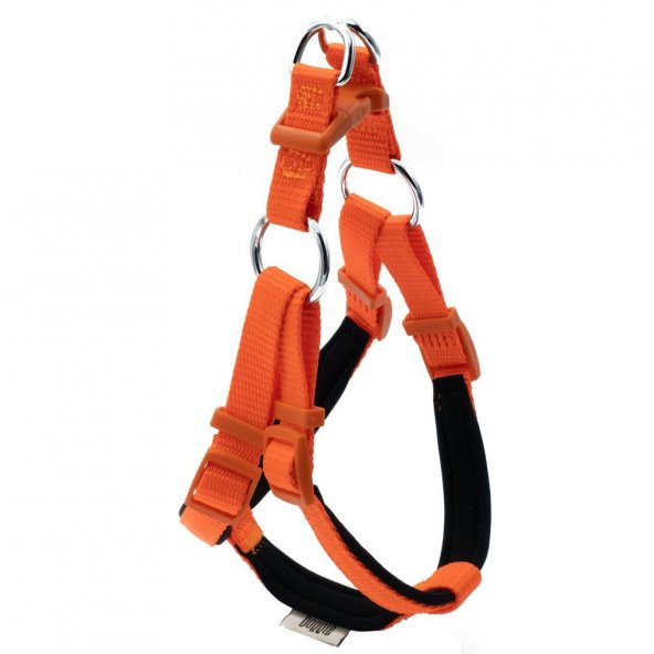 Doggie Comfort RoninYumuşak Dokuma Göğüs Tasması S 1.5x40-45cm Turuncu