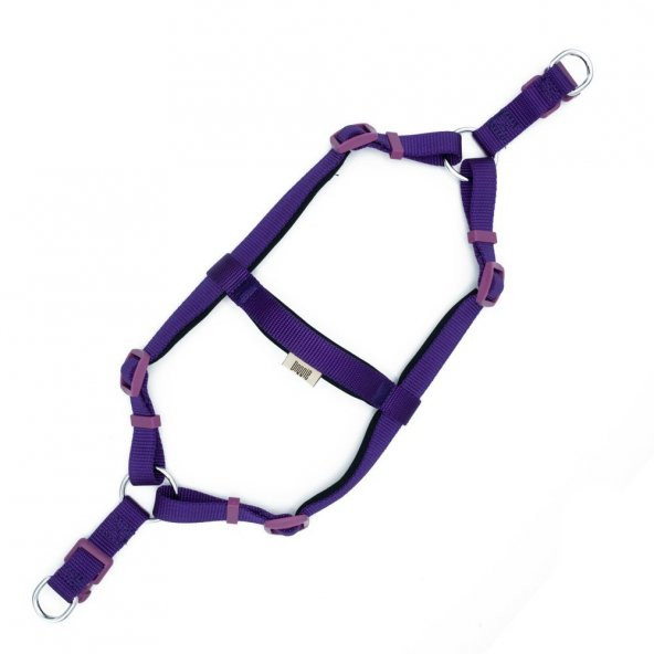 Doggie Comfort RoninYumuşak Dokuma Göğüs Tasması M 2x45-55cm Mor - 2