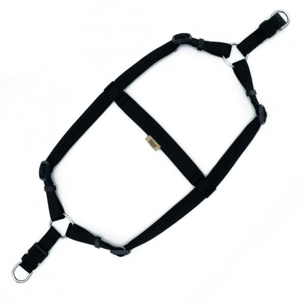 Doggie Comfort RoninYumuşak Dokuma Göğüs Tasması L 2x55-65cm Siyah - 2
