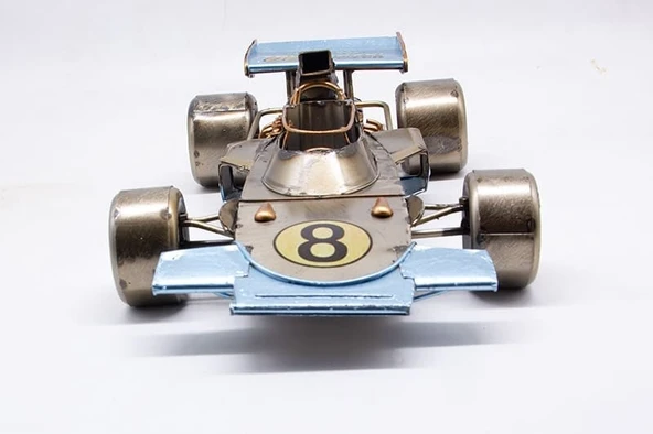 Dekoratif Metal Yarış Arabası - 2