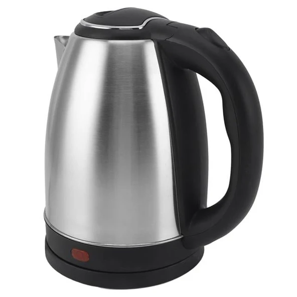 Crown CRW-7102 1500W 1.8 Litre Lüks Çelik Su Isıtıcı Kettle İnox - 3