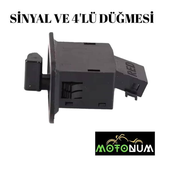 Honda Spacy 110 4 lü ve Sinyal Düğmesi - 6