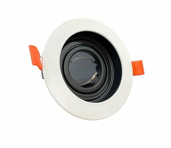 CATA PARS (BEYAZ-SİYAH) YUVARLAK DEKORATİF BOŞ KASA ürün görseli