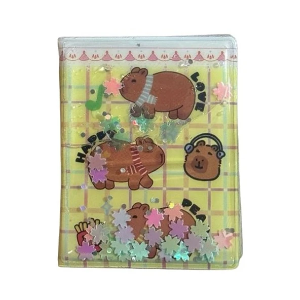 Marla Kapibara Mini Sulu Sticker Defter - 1