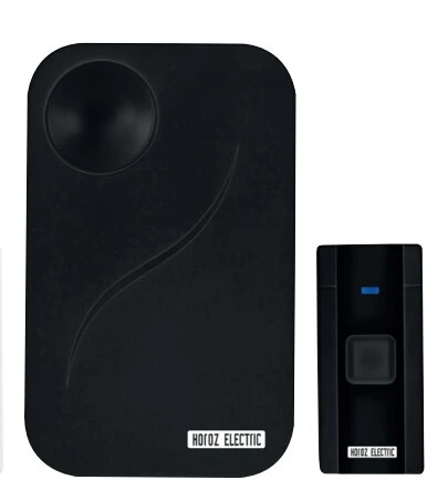 HOROZ FUJI-D 3VDC FULL SİYAH KABLOSUZ KAPI ZİLİ ürün görseli 1