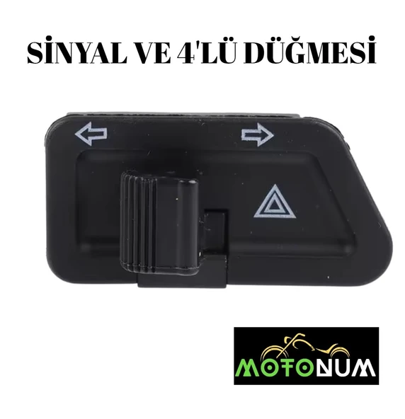 Honda Spacy 110 4 lü ve Sinyal Düğmesi - 5