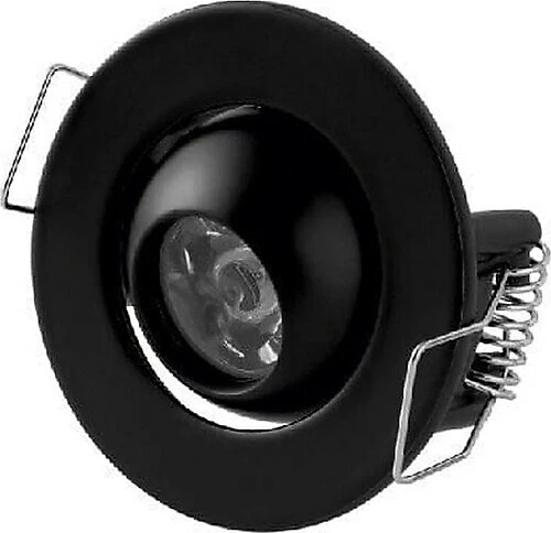 CATA 1,5W BEYAZ HAREKETLİ YILDIZ SPOT (SİYAH KASA) ürün görseli 1