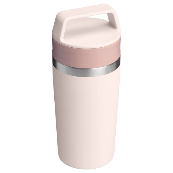Stanley The Café-To-Go Travel Mug Seyahat Bardağı 0.35 L (12 oz) - Rose Quartz - Resim 2