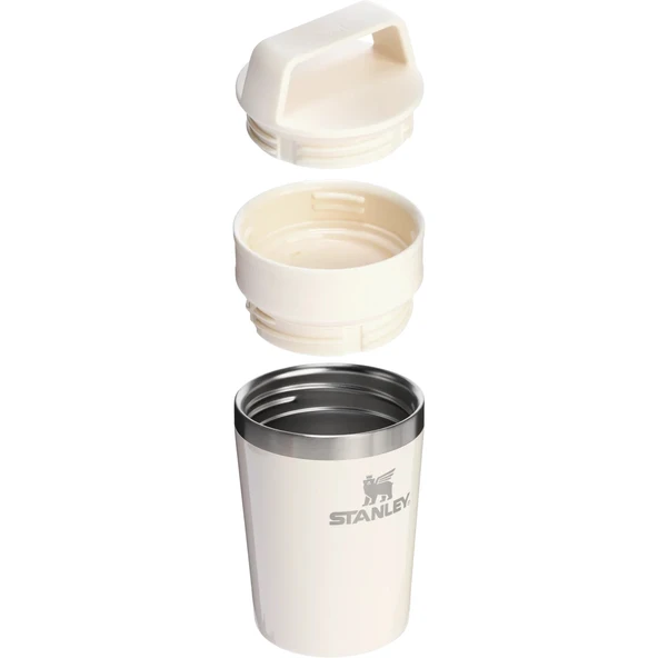 Stanley The Café-To-Go Travel Mug Seyahat Bardağı 0.23L (8oz) - Cream Gloss - Resim 3