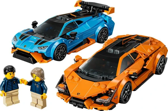 LEGO Speed Champions 77238 Lamborghini Revuelto and Lamborghini Huracán STO - Resim 3