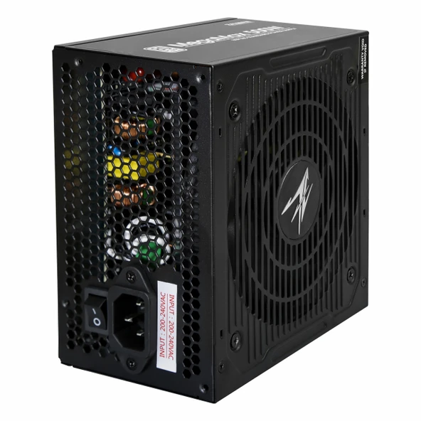 Zalman MegaMax ZM600-TXII 600W 80+ Güç Kaynağı - Resim 3