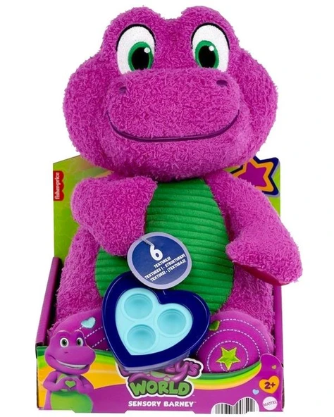 Fisher Price Barneys World Sensory Barney Peluş Oyuncak HYG89