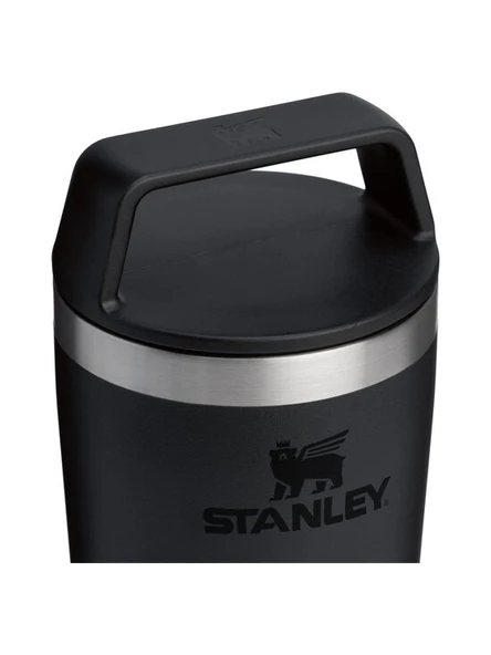 Stanley The Café-To-Go Travel Mug Seyahat Bardağı 0.35 L (12 oz) - Black - Resim 3
