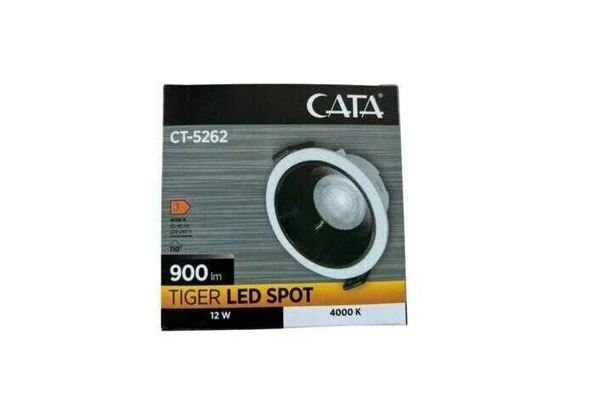 CATA 12W TIGER 4000K LED ARMATUR ürün görseli
