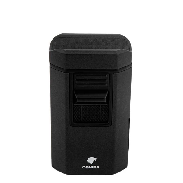 4 Jet Torch Masa Tipi Puro Çakmağı Siyah ürün görseli 1