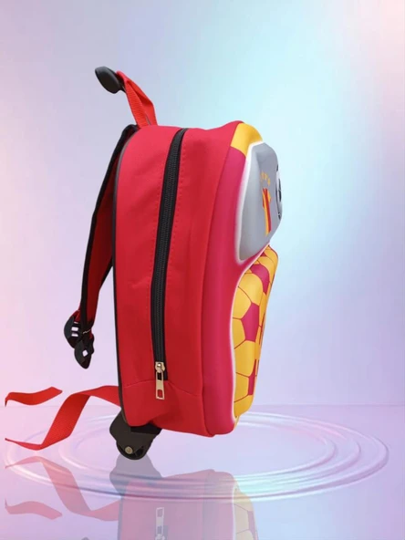 ÜÇ BOYUT GALATASARAY ÇEKÇEKLİ ANAOKUL KREŞ SIRT ÇANTA VALİZ ÇOCUK ÇANTASI (ÖLÇÜLERE BAKINIZ) - Resim 3