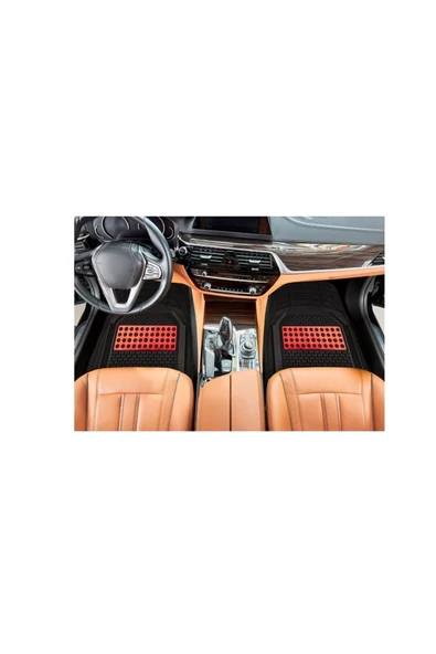 Beka52 Volvo S80 1998 4d Havuzlu Yeni Nesil Universal Paspas Kırmızı ürün görseli 1