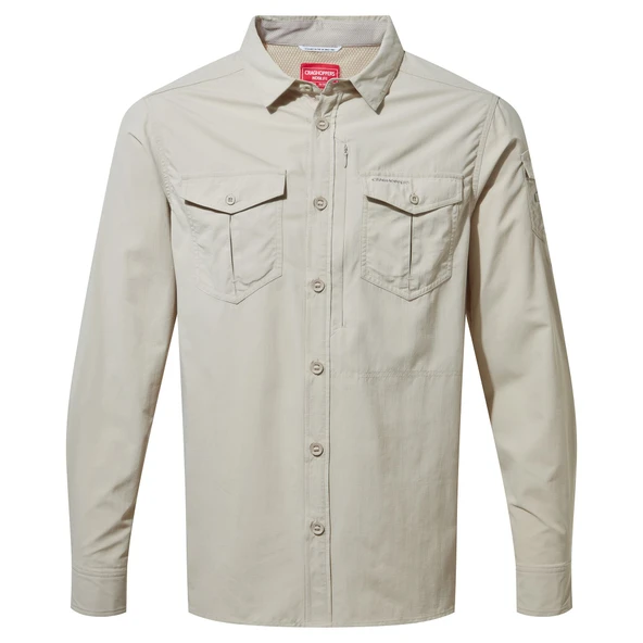Craghoppers NL Adv BEJ LS Erkek Gömlek- BEJ