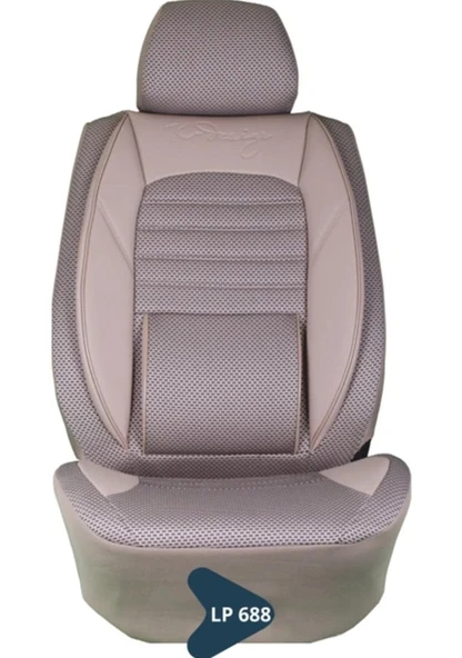 SİLİKONLU JAKAR KOLTUK KILIFI TİCARİ SERİSİ BEJ KILÇILLI LP688 ürün görseli 1