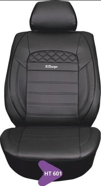KAREN DERİ KOLTUK KILIFI SERİSİ SİYAH HT601 ürün görseli 1