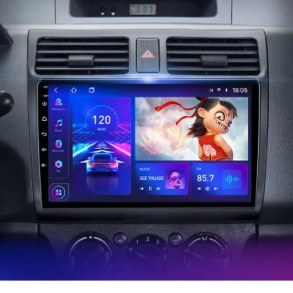 Suzuki Swift Android Multimedya Sistemi 2-32 Myway(2006-2010) ürün görseli 1
