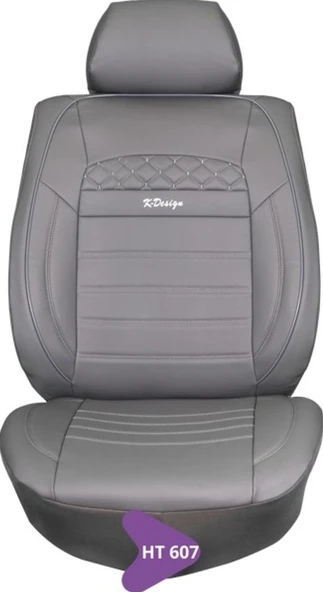 KAREN DERİ KOLTUK KILIFI SERİSİ GRİ HT607 ürün görseli 1