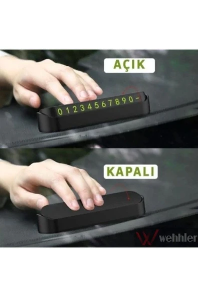 WEHHLER Peugeot 206 Cc 2000-2001-2002-2003-2004-2005-2006-2007 Otopark Numaratörü-telefon Numara Göstergesi - Resim 6