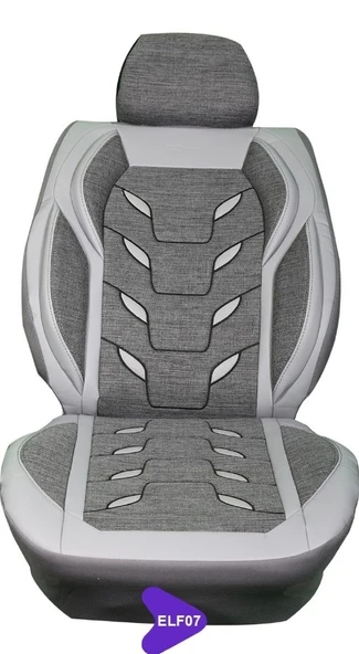 ELFİNA MODEL KOLÇAKLI KOLTUK KILIFI SERİSİ GRİ GÖZ ELF07 ürün görseli 1