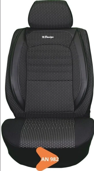 GOLD JAKAR TİCARİ KOLTUK KILIFI SERİSİ SİYAH BEYAZ AN982 ürün görseli 1