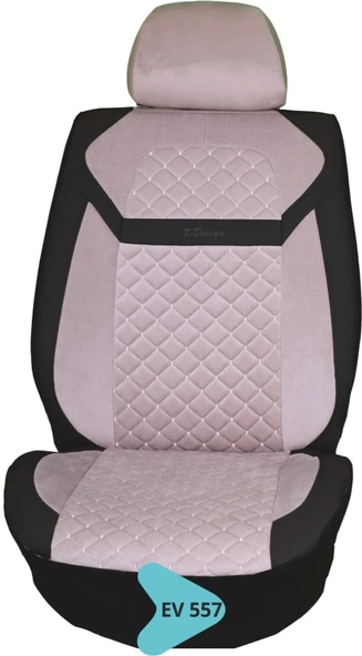 BAŞAK NAKIŞLI TAYTÜYÜ KOLTUK KILIFI SERİSİ KIRMIZI EV557 ürün görseli 1