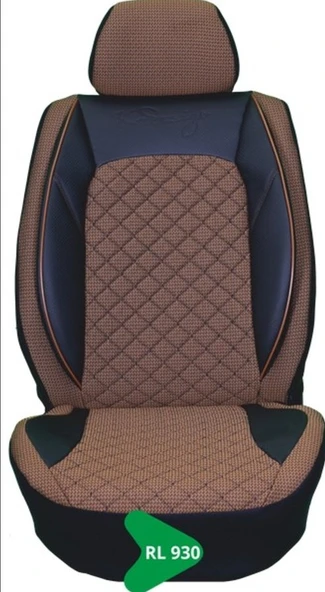 ELİT JAKAR YASTIKLI KOLTUK KILIFI TİCARİ SERİSİ SİYAH-KAHVE RL930