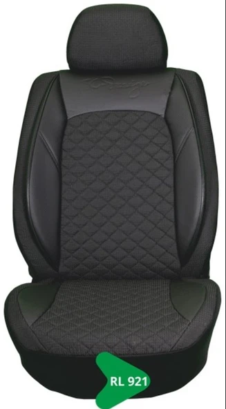 ELİT JAKAR YASTIKLI KOLTUK KILIFI TİCARİ SERİSİ SİYAH RL921 ürün görseli 1