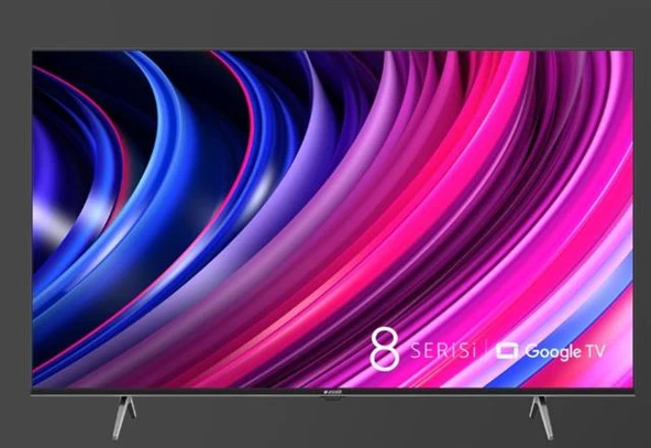 Arçelik 8 serisi A50 E 895 A 4K UHD Google Smart Televizyon ürün görseli 1
