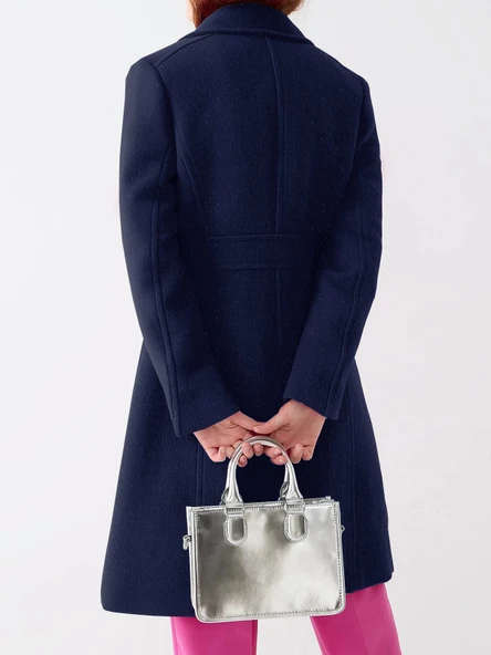 Dikiş Detaylı Tasarım Kaşe Kaban - Resim 3