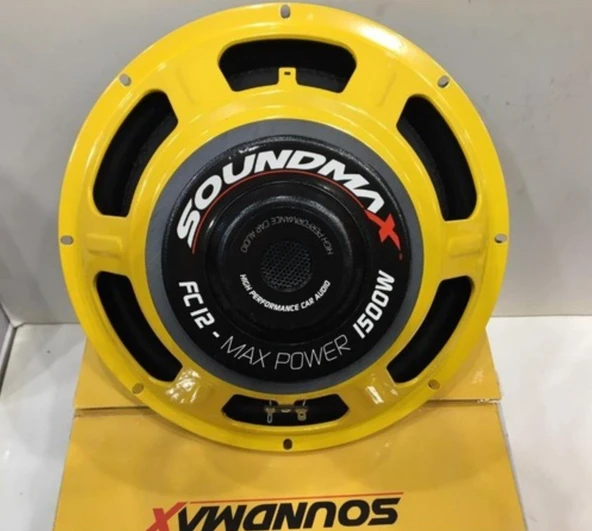 SOUNDMAX SX-FC12 30 CM BASS KABİN İLE BİRLİKTE