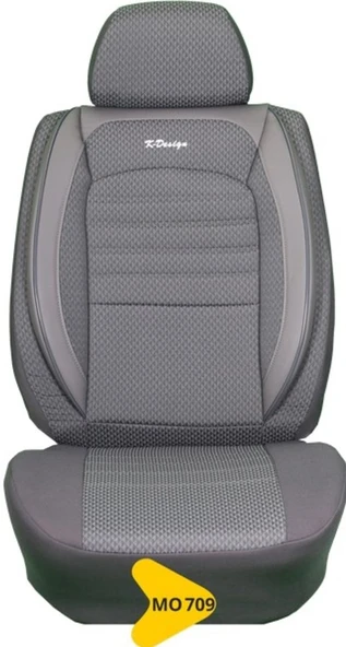 GOLD JAKAR KOLTUK KILIFI SERİSİ GRİ RENKLİ MO709 ürün görseli 1