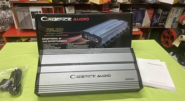 CADENCE QS.80 5 KANAL AMFİ - Resim 4