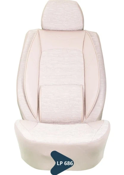 SİLİKONLU JAKAR KOLTUK KILIFI SERİSİ TİCARİ BEJ LP686 ürün görseli 1