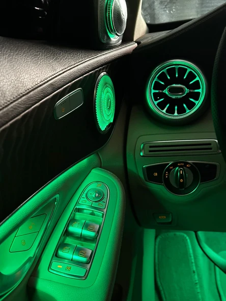 MERCEDES W205 BURMESTER AMBİYANS SETİ - 6