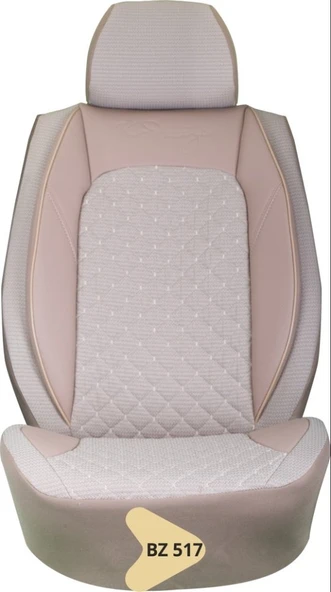 ELİT JAKAR YASTIKLI KOLTUK KILIFI SERİSİ BEJ BZ517 ürün görseli 1