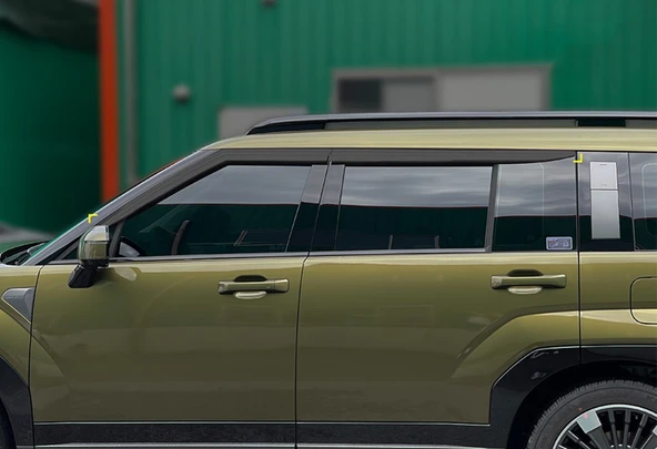 Hyundai Santa FE 2024 ve Sonrası Cam Rüzgarlık OEM (Made in Korea) - Resim 5