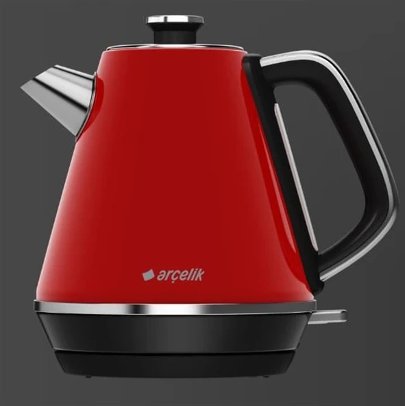 Arçelik KL 6422 Retro 2200 W 1.7 L Kettle Kırmızı - 1