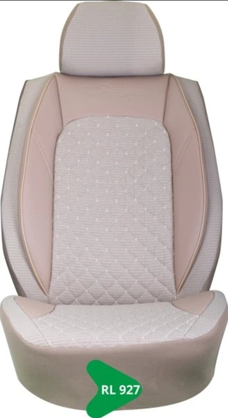 ELİT JAKAR YASTIKLI KOLTUK KILIFI TİCARİ SERİSİ KREM RL927 ürün görseli 1