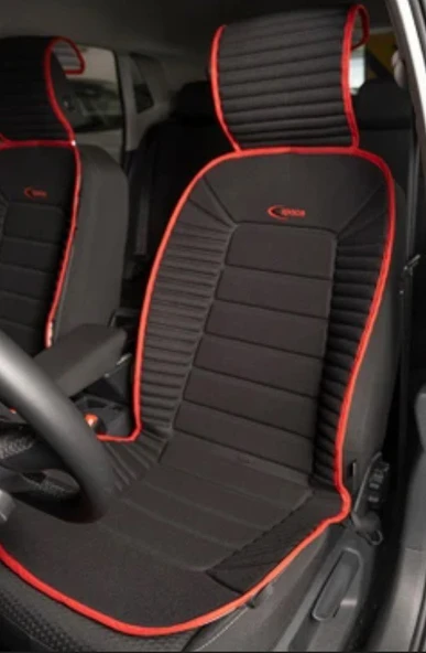 BUMERANG SİYAH-KIRMIZI 2Lİ MİNDER ürün görseli 1