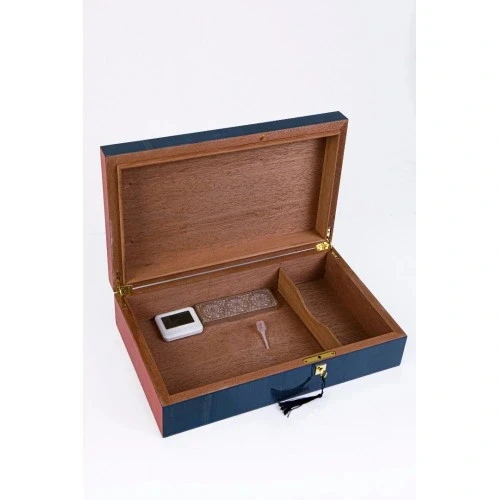 Küba Bayraklı Humidor PHUM0198 - 2