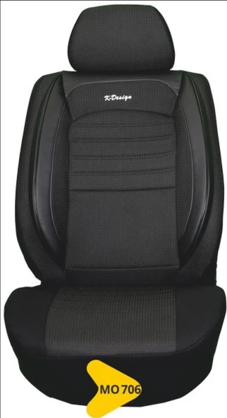 GOLD JAKAR KOLTUK KILIFI SERİSİ MO706 SİYAH ürün görseli 1