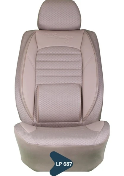 SİLİKONLU JAKAR KOLTUK KILIFI TİCARİ SERİSİ BEJ SİYAH DESEN LP687 ürün görseli 1