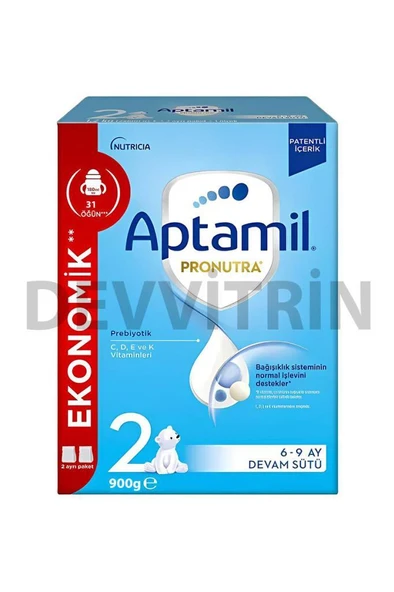 Aptamil 2 Devam Sütü 900 gr