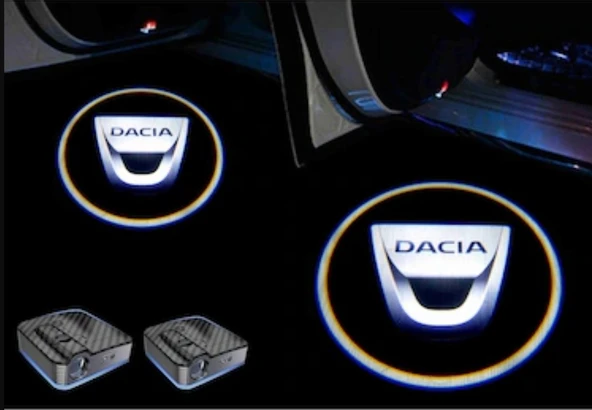PİLLİ KAPI ALTI LOGOSU DACİA - Resim 2